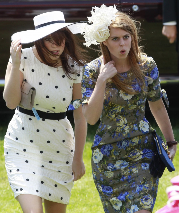 Princesses Eugenie and Beatrice