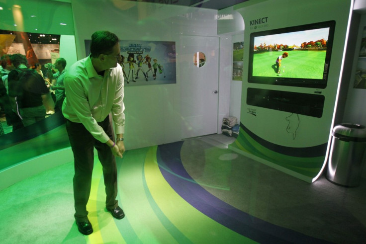 An attendee plays the Kinect Sports: Season 2 for the Xbox 360 Kinect during the Electronic Entertainment Expo, or E3, in Los Angeles June 7, 2011.