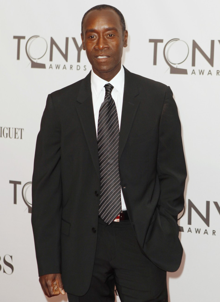 Actor Don Cheadle poses as he arrives during the American Theatre Wing&#039;s 65th annual Tony Awards ceremony in New York, June 12, 2011.