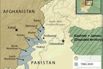 Map of Pakistan Tribal Regions