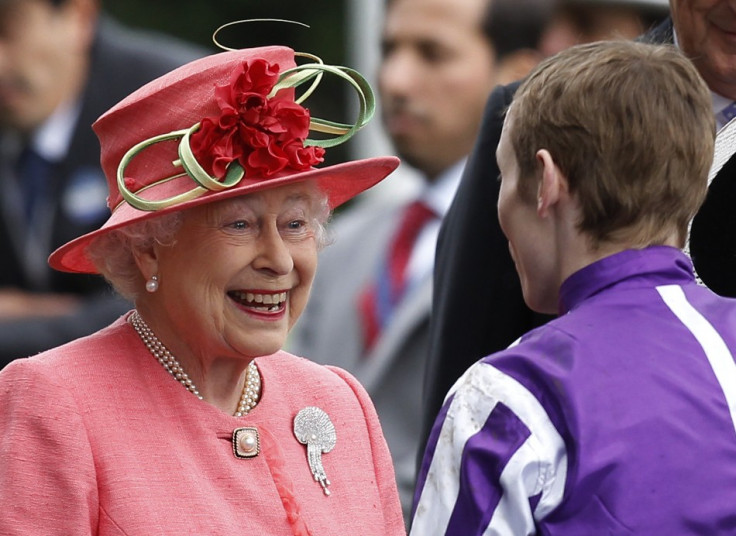 Queen Elizabeth Smiles