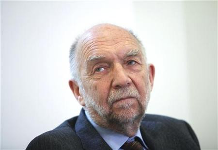 Chairman of Britain's new Office for Budget Responsibility Sir Alan Budd