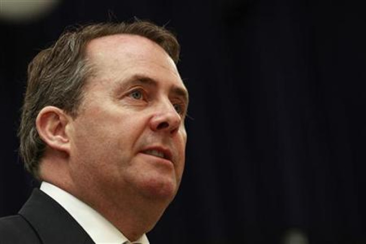 Former British Defence Secretary, Liam Fox.