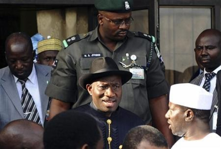 Nigeria's acting President Goodluck Jonathan