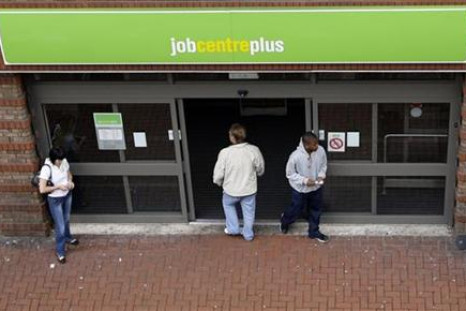 A man enters a job centre