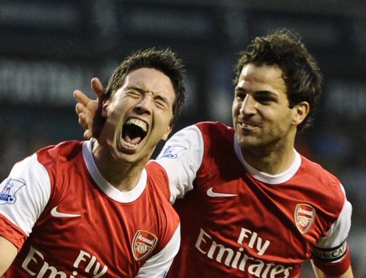 Nasri and Fabregas