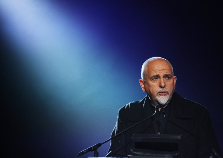 Singer Peter Gabriel