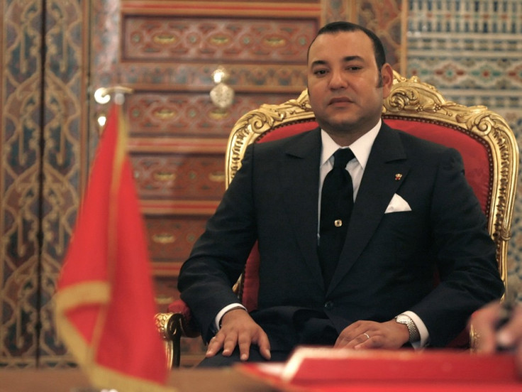 Morocco King France&#039;s Mohamed VI attends a signing ceremony at the Royal Palace in Marrakech