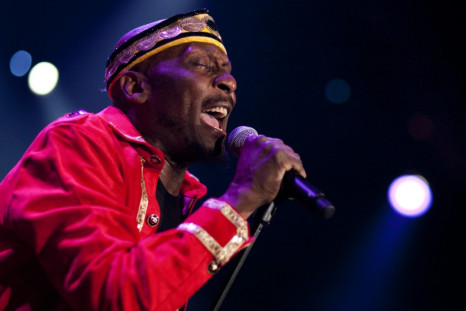 Jamaican reggae star Jimmy Cliff performs onstage during the 45th Montreux Jazz Festival in Montreux