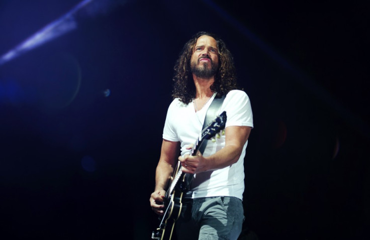 Chris Cornell of Soundgarden performs during their concert in Toronto