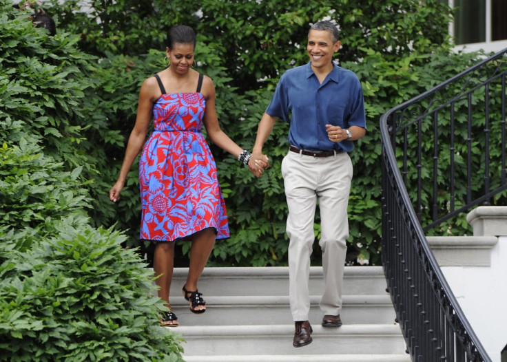 U.S. President Barack Obama and his wife Michelle U.S. President Barack Obama and his wife Michelle