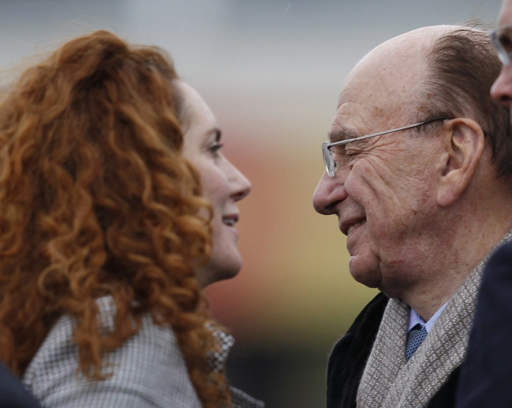 News Corp Chief Executive Rupert Murdoch and News International Chief Executive Rebekah Brooks