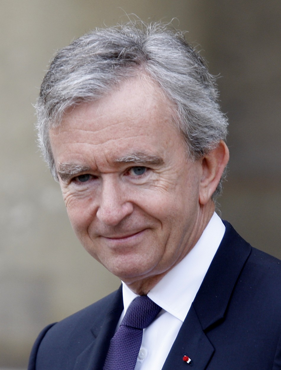 French business tycoon Bernard Arnault is the Chairman  CEO of French conglomerate LVMH.He has been declared Europes richest man, with net worth estimated at 41 billion as on 2011.