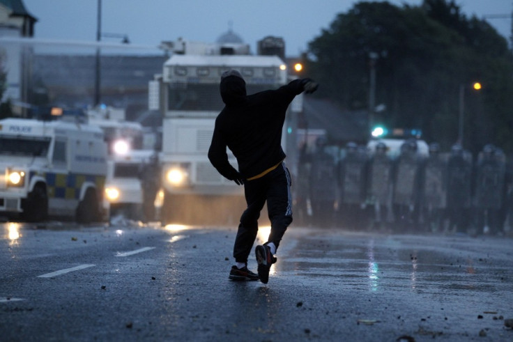 Second night of riots in Belfast