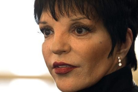 Singer and actress Liza Minnelli attends a ceremony