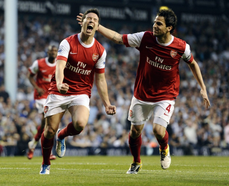 Samir Nasri and Cesc Fabregas still love Arsenal according to their former teammate Johan Djourou