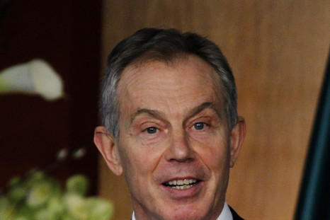 Former British Prime Minister Blair
