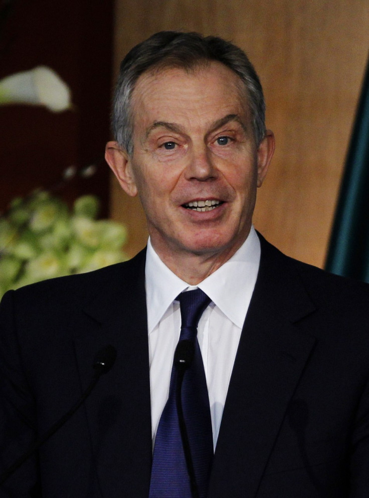 Former British Prime Minister Blair