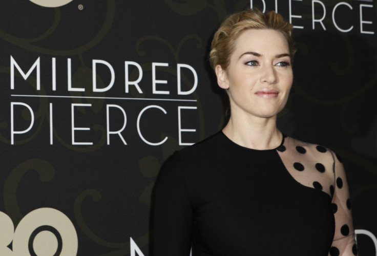 Cast member Kate Winslet arrives at the premiere of the HBO Miniseries &quot;Mildred Pierce&quot; in New York City