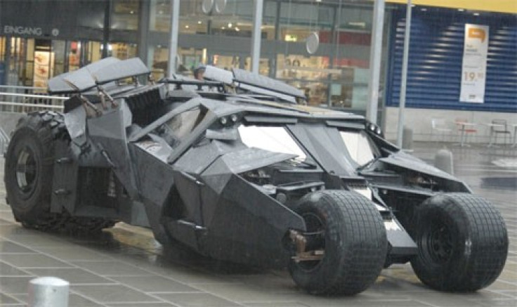 1) Batmobile from 'The Dark Knight'