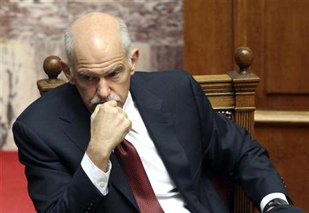 Greeces former Prime Minister George Papandreou