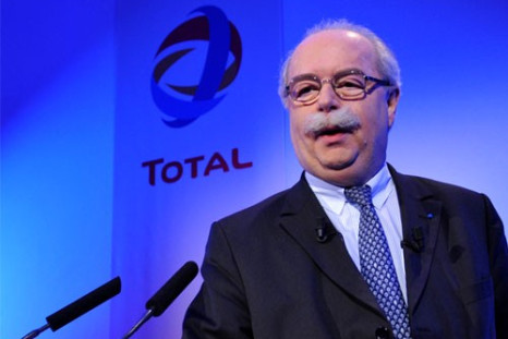 Total S.A. CEO Christophe de Margerie poses before the company's 2009 annual results presentation in Paris