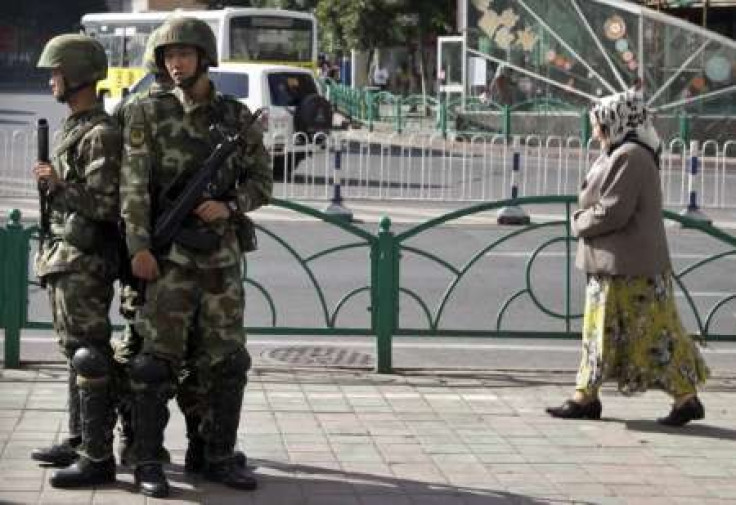 China blames terrorists for attack in Xinjiang