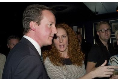 David Cameron and Rebekah Brooks