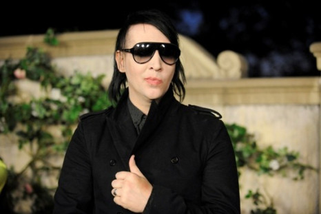 Musician Marilyn Manson attends MIU MIU presents Lucrecia Martel's &quot;Muta&quot; held at a private residence in Beverly Hills