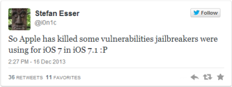 iOS 7 Jailbreak in Danger: iOS 7.1 Beta Patches Mobilebackup2 Exploit iOS 7 Jailbreak in Danger: iOS 7.1 Beta Patches Mobilebackup2 Exploit