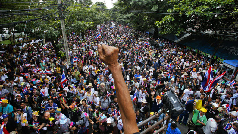 Thai protesters