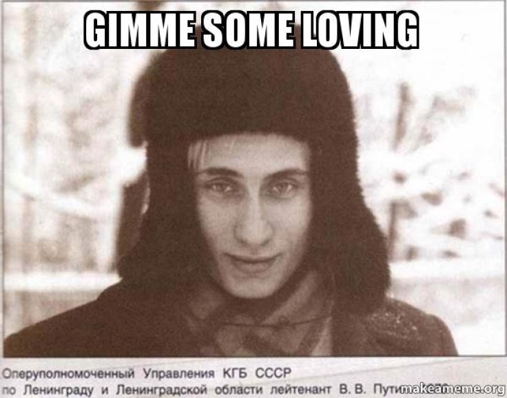 Putin falls in love