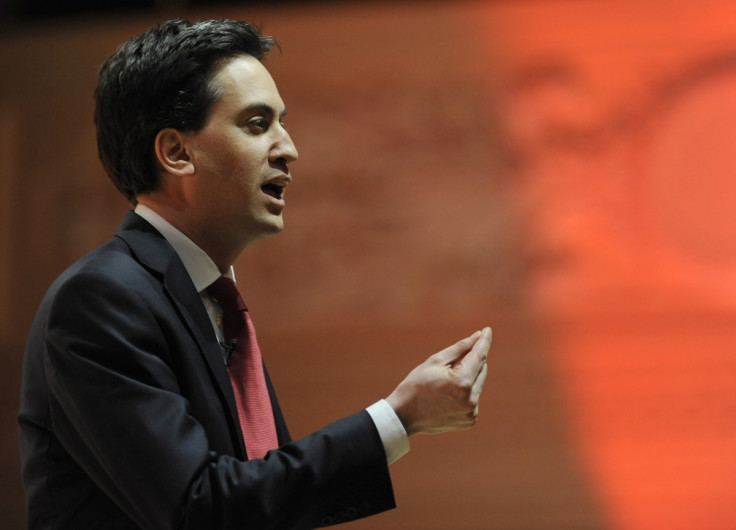 Labour leader Ed Miliband