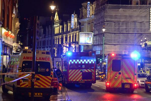 Emergency Services at London's Apollo Theatre