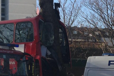london bus crash