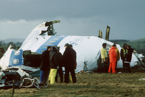Wreckage of Flight 103