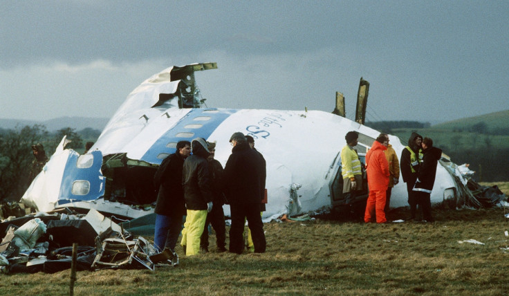 Wreckage of Flight 103