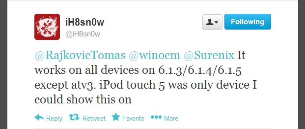 iOS 6.1.x untethered jailbreak iOS 6.1.x untethered jailbreak