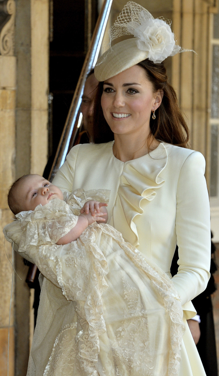 Kate Middleton with Prince George