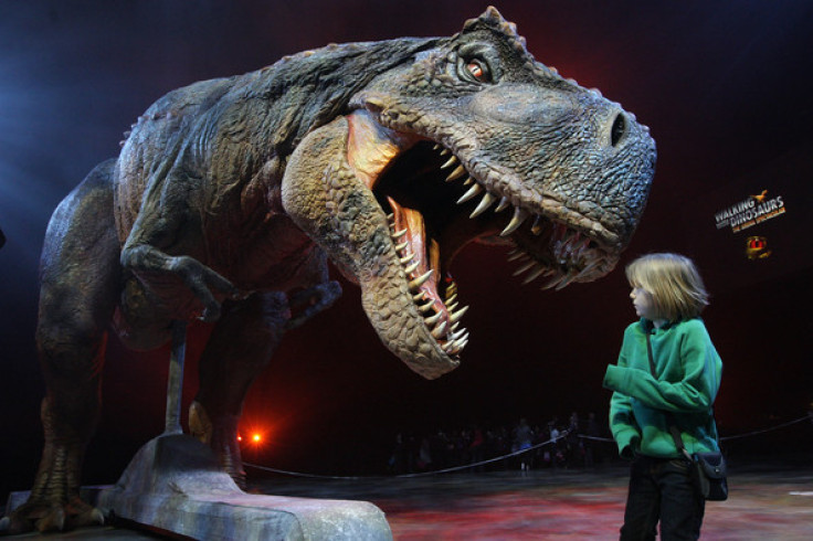 Life-size robot dinosaurs on Walking with Dinosaurs.