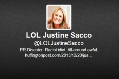 Justine Sacco on Twitter