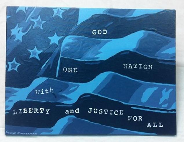 Painting by George Zimmerman. Painting by George Zimmerman.