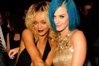 Rihanna and Kay Perry