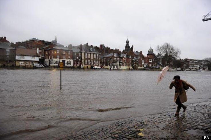 Flood Warnings Issued  After Storm Batters UK