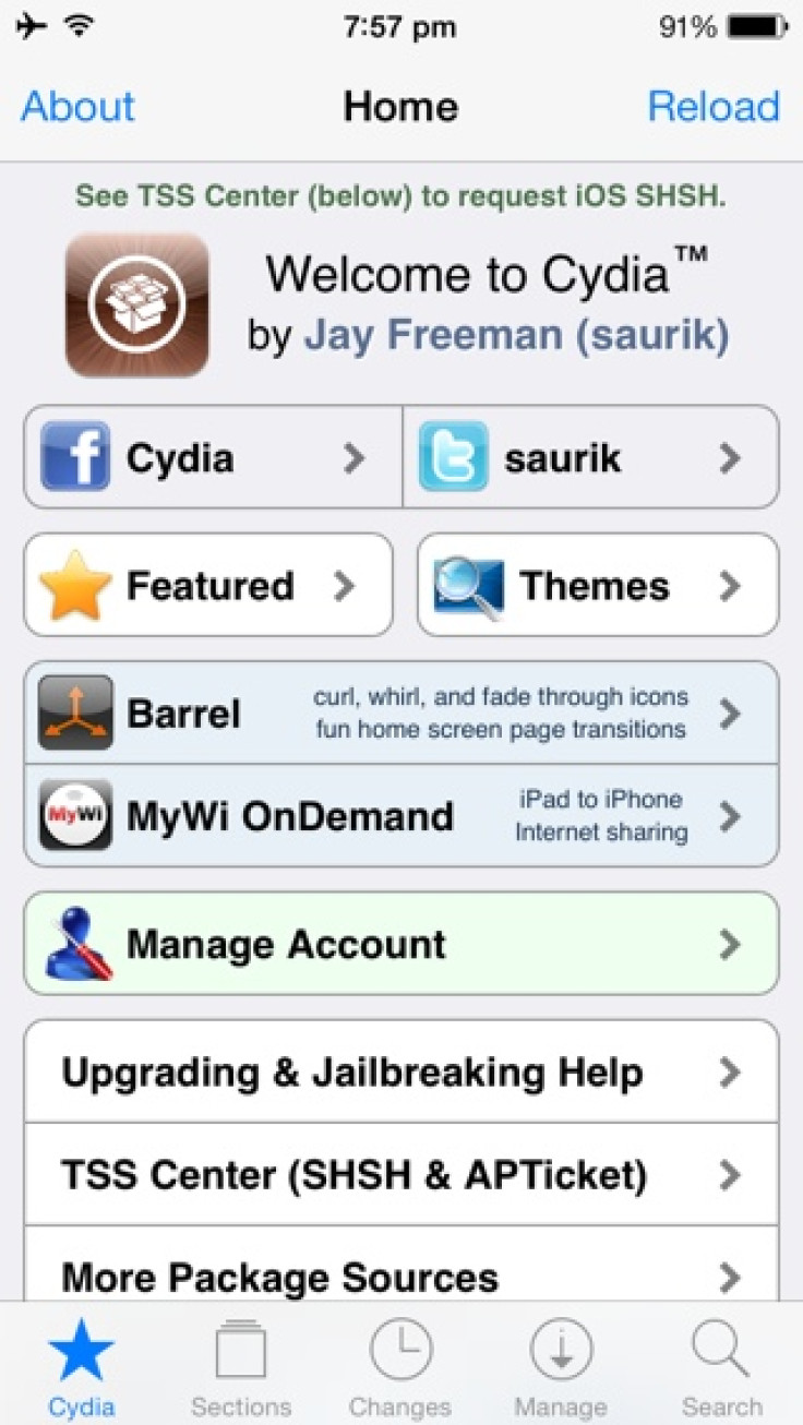 Evasi0n7 iOS 7 Untethered Jailbreak: Cydia 1.1.9 Update Brings Visual and Compatibility Improvements [VIDEO]