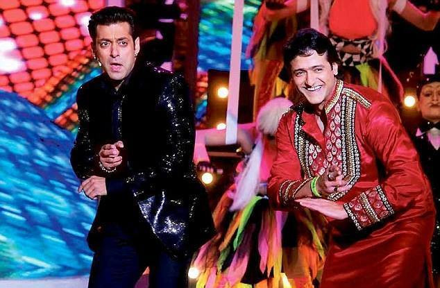 Salman Khan and Armaan Kohli perform in Bigg Boss 7 Grand Finale