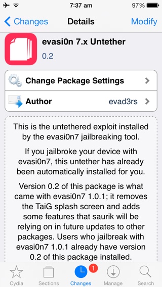 evasi0n 7 for ios 7