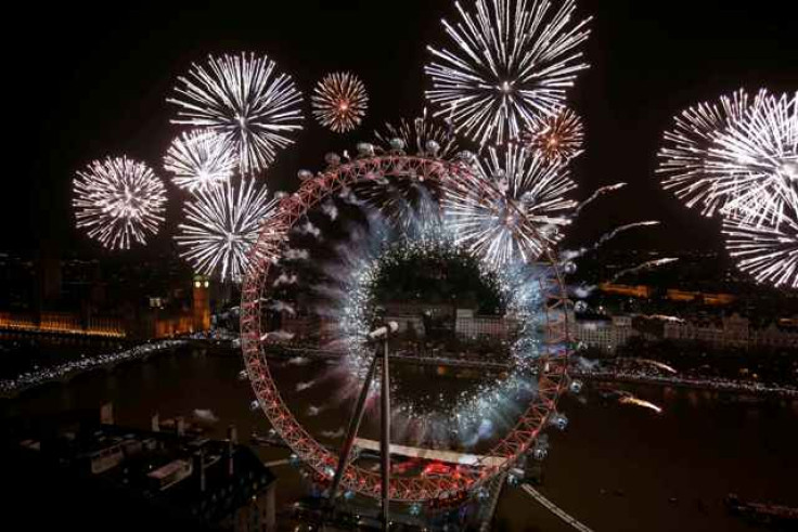 New Year celebrations in London