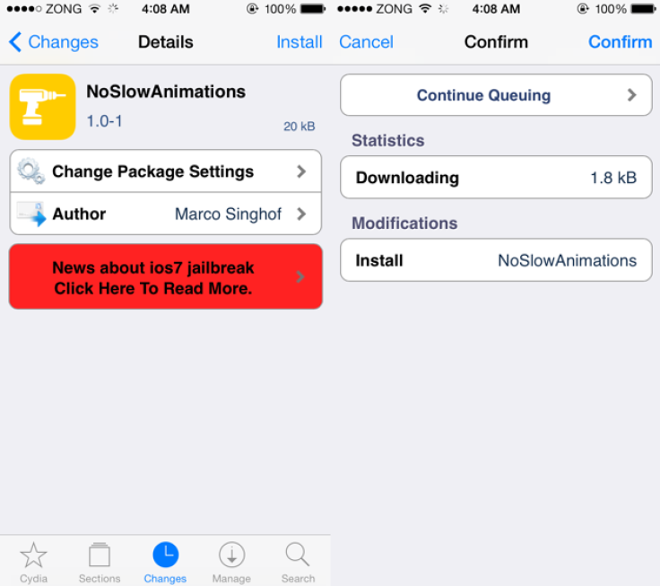 iOS 7 Jailbreak: Top Tweaks to Speed up iPhone/iPad