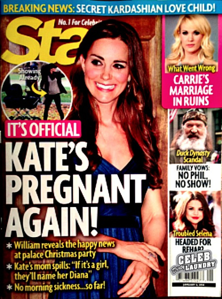 Star Magazine's lastest issue's cover page